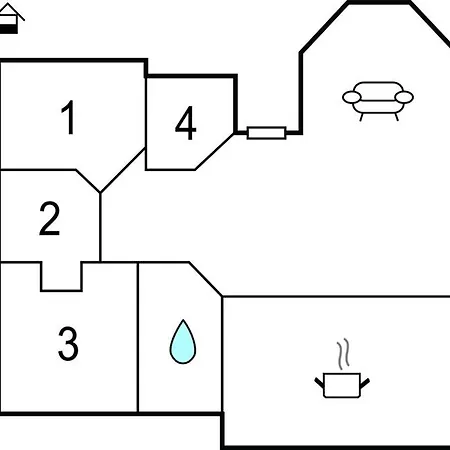 4 Bedroom Amazing In Dom wakacyjny Fårvang